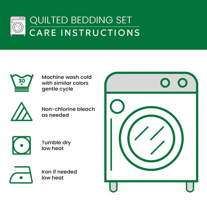 Christmas 3-Piece Quilted Bedding Set NCU0VT270